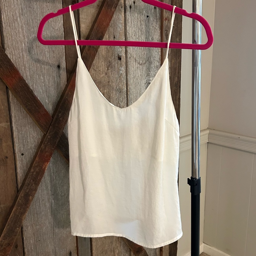 Wishlist Apparel White Basic Cami Top